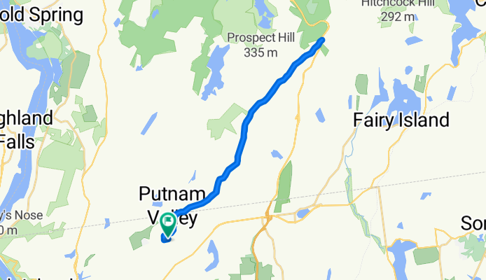 Peekskill Hallow Road, Taconic parkway turn around