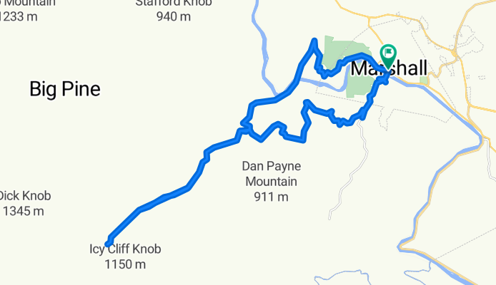 Marshall to Little Pine Creek