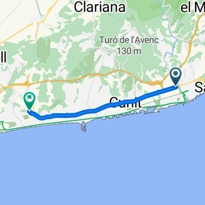 C-31, Cubelles to Carretera d'El Vendrell, Calafell