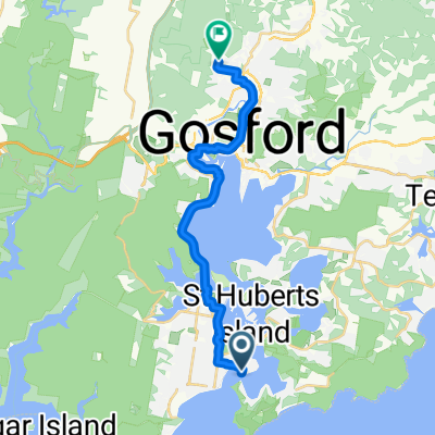 1 Ferry Road, Brisbane Water to 14 Monarchy Way, Narara