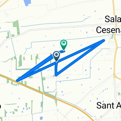 Da Via del Mare 11, Cesenatico a Via Vetreto 132