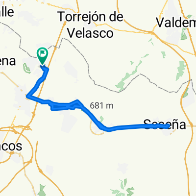 De Calle Sicilia 6, Illescas a Calle Sicilia 6, Illescas