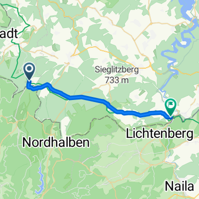 Recovered Route
