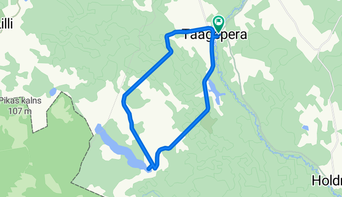 15km tõukerattamatk Taagepera-Tündre järv-Taagepera