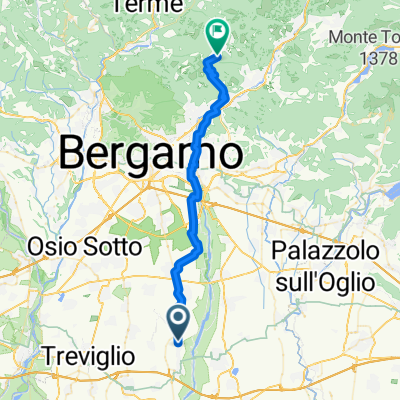 Da Via Dante Alighieri 9, Morengo a Corso Milano 17, Selvino