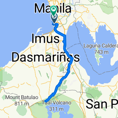 Alabang - Tagaytay route