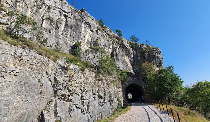 Photo 1 of the Bikemap route "Kozina-Socerb-Glinscica"