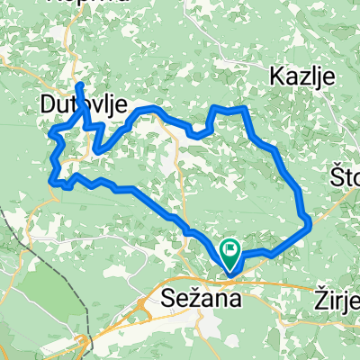 Kras 2020 Dane - Grahovo Brdo - Sepulje - Dutovlje - Smarje - Dane