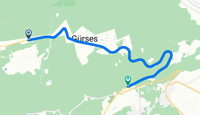 От Demre-Kaş Yolu, Demre до Demre-Kaş Yolu, Demre