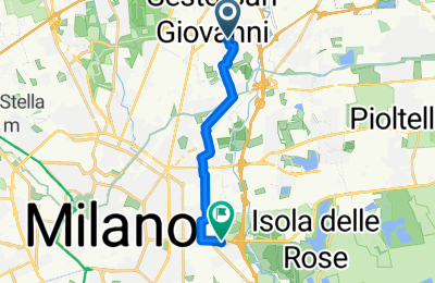 Route in der Bikemap App öffnen