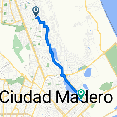 De Calle 5 805, Tampico a Nicolás Bravo 607, Ciudad Madero