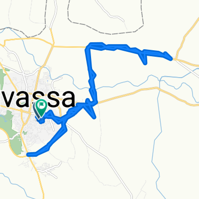 Vrindavan Society Road, Silvassa to Sayli Road, Silvassa