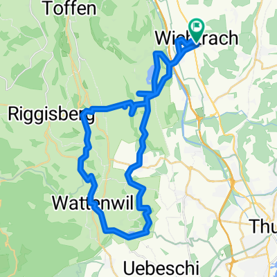 Wrach-Gerzensee-Burgistein-Ditligseeli-Seftigen-Kirchdorf-Wrach, 40km, 700hm