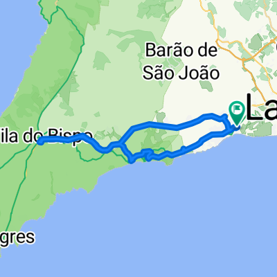 Luz, Burgau,  Salema, Vila do Bispo,  Budens, Luz