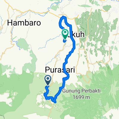 Jl.Cianten, Leuwiliang to Jalan Ledeng No.35, Kecamatan Leuwiliang