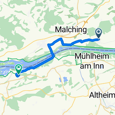 Biberg, Bad Füssing nach Bogenhofen 3, Sankt Peter am Hart
