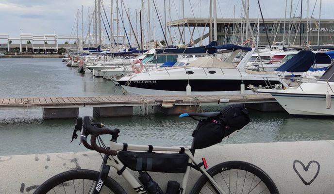 Photo 1 of the Bikemap route "Manzanares el real- Denia"