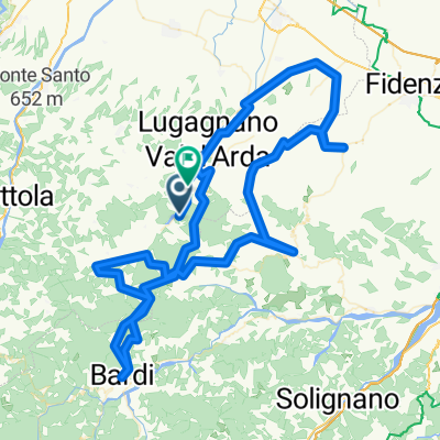 Strada Provinciale 21, Lugagnano Val D'arda to Strada Provinciale 21 22, Vernasca