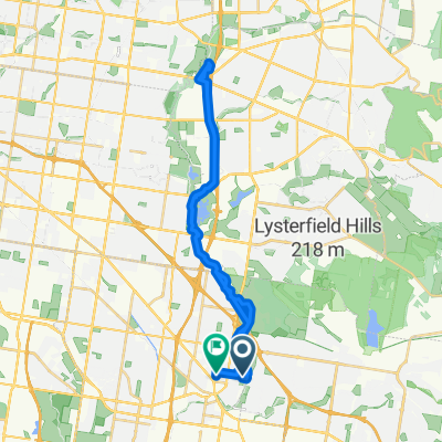 45 Grandview Avenue, Dandenong to 50 Cleeland Street, Dandenong