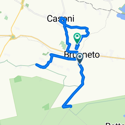 Da Strada Veniera, Reggiolo a Via Giuseppe Mazzini 23, Villarotta