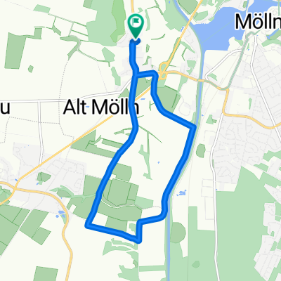 Am Urstromtal 1, Alt Mölln nach Am Urstromtal 3, Alt Mölln