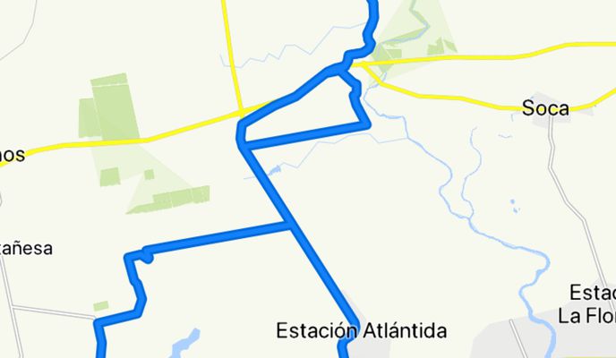 Photo 2 of the Bikemap route "Soca, Arroyo Solís Chico"