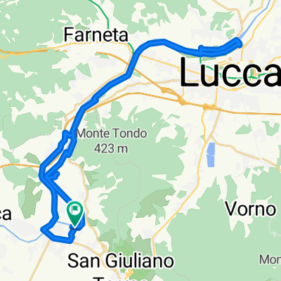 Da Via Alcide De Gasperi, Rigoli a Via Alcide De Gasperi, Rigoli