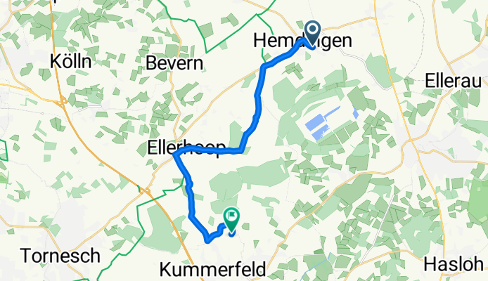 Dorfstraße 29, Hemdingen nach Waldweg, Kummerfeld