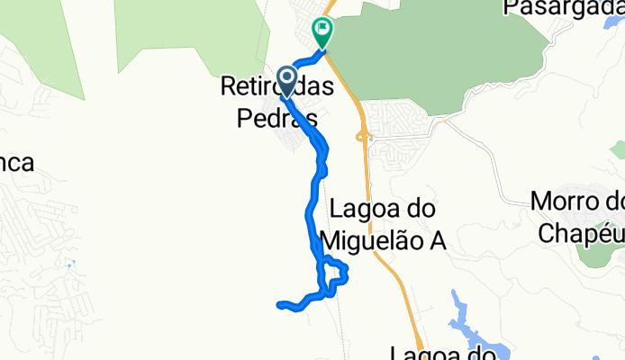 Rua Ipê Roxo, 690, Brumadinho to Alameda das Azaléias, 200, Nova Lima