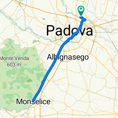 Caffettino a Monselice e ritorno...