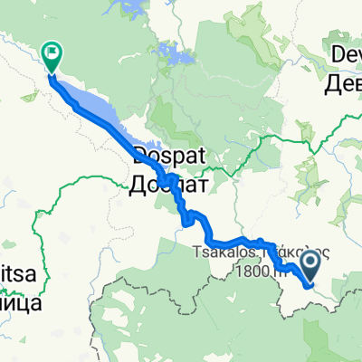 Кожари - Буйново - Чавдар - Барутин - Доспат - Сърница