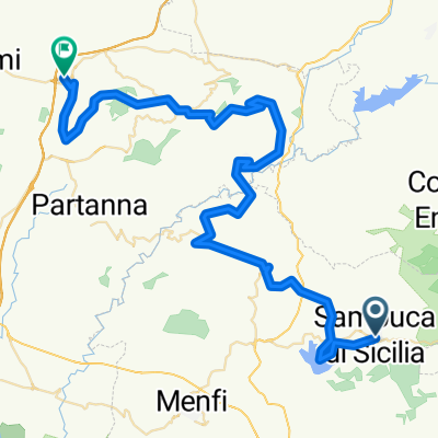 Etape 6 : De Viale Don Luigi Sturzo 15, Nuova Gibellina à Corso Umberto 137, Sambuca di Sicilia