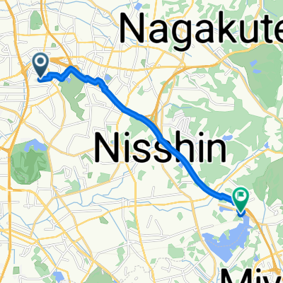 De 2-chōme, Nagoya a Minamiyama, Nisshin