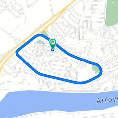 De Calle Juan Rodríguez C., Loreto a Calle Juan Rodríguez C., Loreto