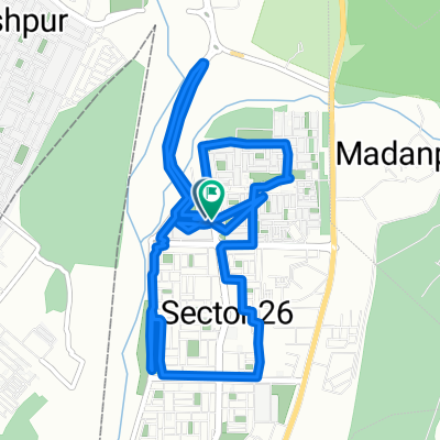 Moderate route in sector24