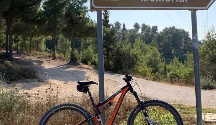 Foto 1 der Bikemap-Route "Yad Kennedy hill climb."