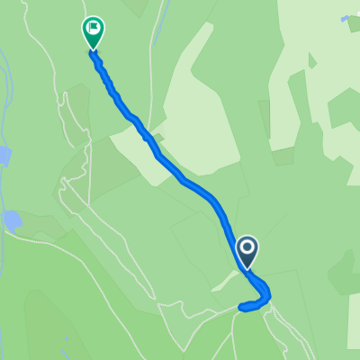 Wolvens Lane, Coldharbour, Dorking to Wolvens Lane, Coldharbour, Dorking