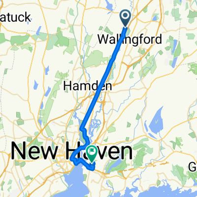 87 N Turnpike Rd, Wallingford to 100 Crofton St, New Haven
