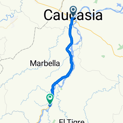 De Calle 15 10-33, Caucasia a Carrera 21 31-47, Puerto Belgica