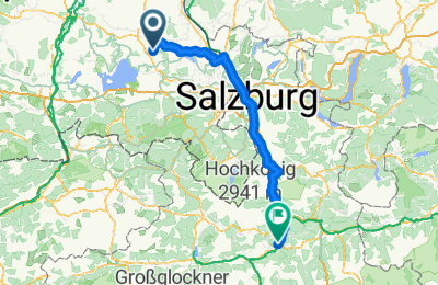 Route in der Bikemap App öffnen