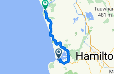 Route in der Bikemap App öffnen
