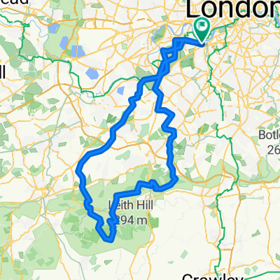 Richmond Park Surrey Hills Loop