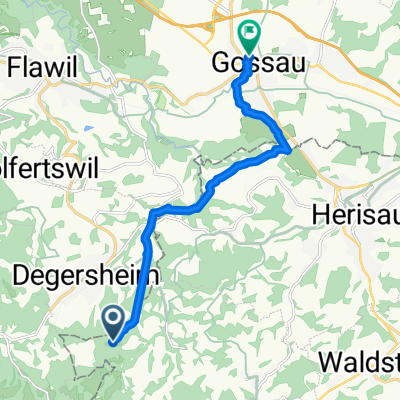 Fuchsacker, Degersheim nach Haldensteig 10, Gossau SG