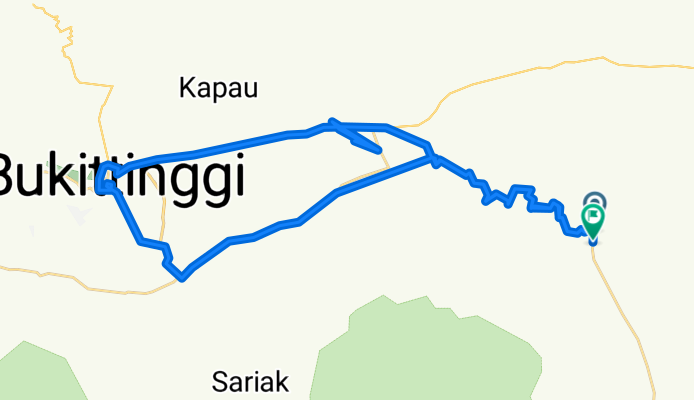 Jalan Lintas Sumatera, Salimpaung to Jalan Raya Batusangkar No.443, Salimpaung