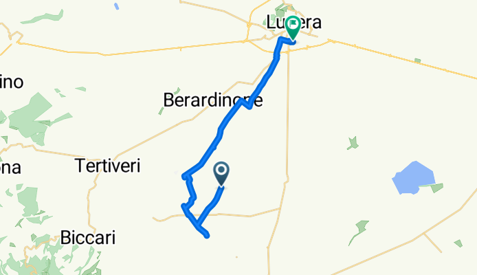 Percorso riposante in Lucera