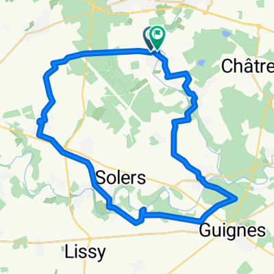 De 4 Rue Paul Jonchery, Presles-en-Brie à 8 Chemin du Moulin de Villegénard, Presles-en-Brie