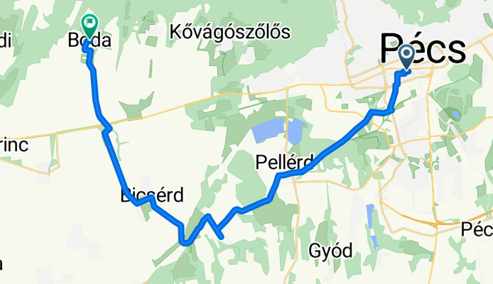 Pécs- Boda