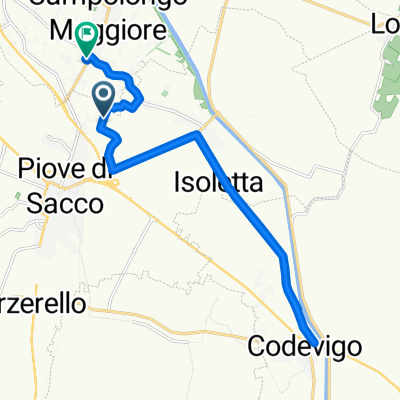 Da Via da Piove Padre Marigo 10, Piove di Sacco a Via Piera 6/L, Campolongo Maggiore