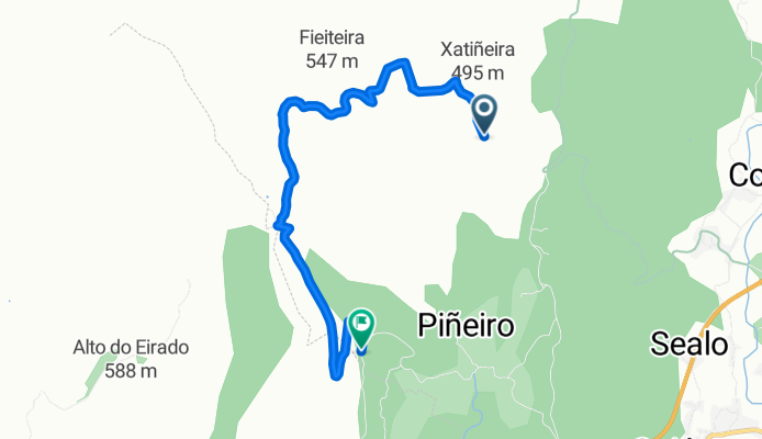 De Boiro a Santo Isidro, Puebla del Caramiñal