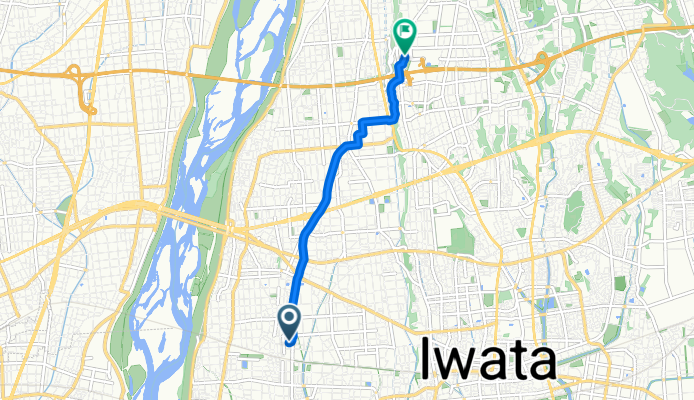 2025-15, Tateno, Iwata-Shi to Takamigaoka, Iwata-Shi